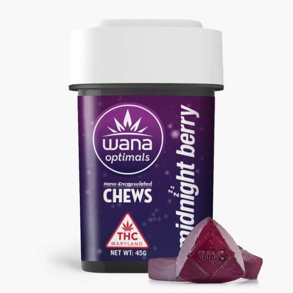 Cranberry Blackberry - Midnight Berry [10pk] (100mg CBD/20mg THC/20mg CBG/20mg CBN)
