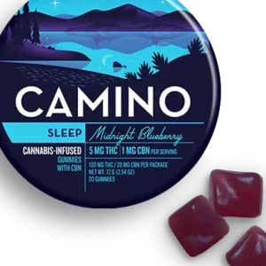 Camino Midnight Blueberry Sleep Gummies
