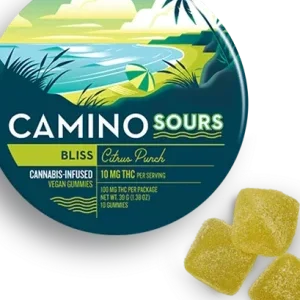 Camino Sours Citrus 10mg Bliss Gummies