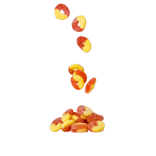 Delta-9 THC Peach Rings