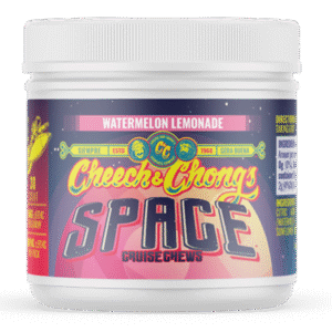 Full-strength THC gummies in a delicious watermelon lemonade flavor for a real, dispensary-grade high.