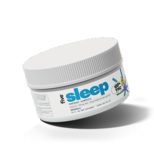 knockout sleep 5mg thc gummies