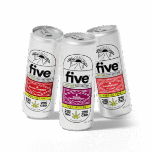 variety 6-pack fast-acting 2mg thc seltzers
